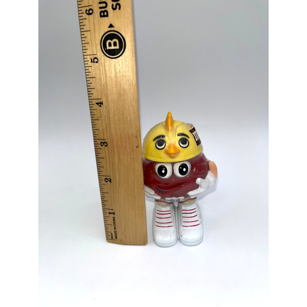 Vintage Easter Chick Hat Red M&M Cake Topper Cupcake Topper Yellow Chicken - Picture 7 of 7